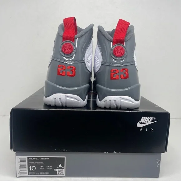 Nike Air Jordan 9 Retro “Fire Red” 2022 - Picture 4 of 4